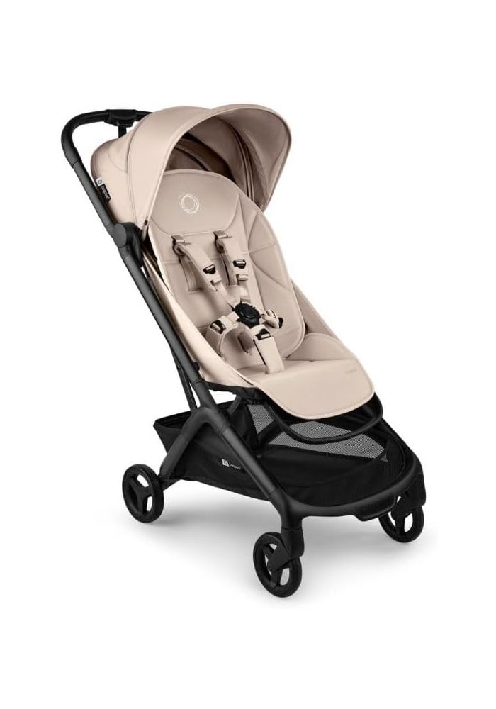 Bugaboo Butterfly 2 Stroller in Black/Desert Taupe - Image 1